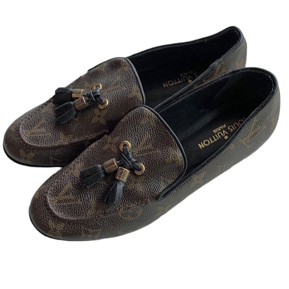 🤎LOUIS VUITTON
Monogram Canvas Society Loafers 👞 - Picture 3 of 9